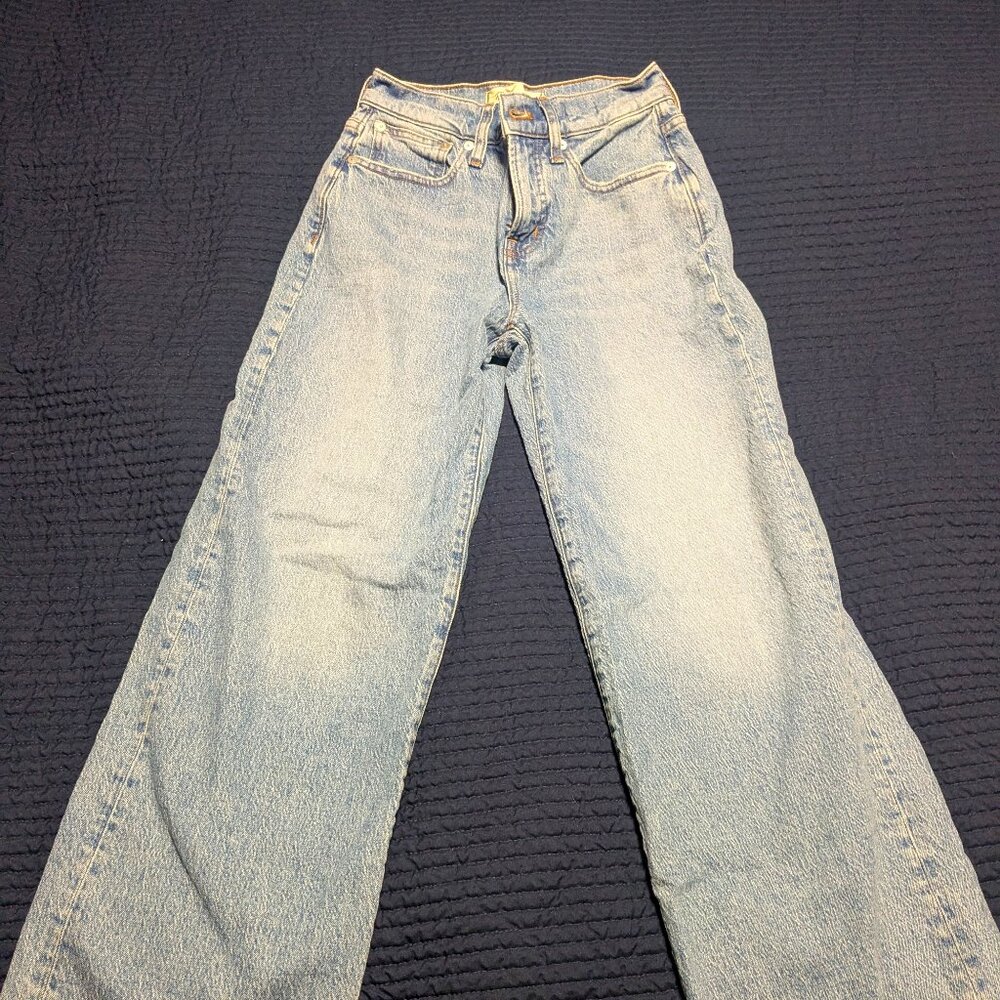 Madewell Perfect Vintage Wide Leg Jean - 24 Petite